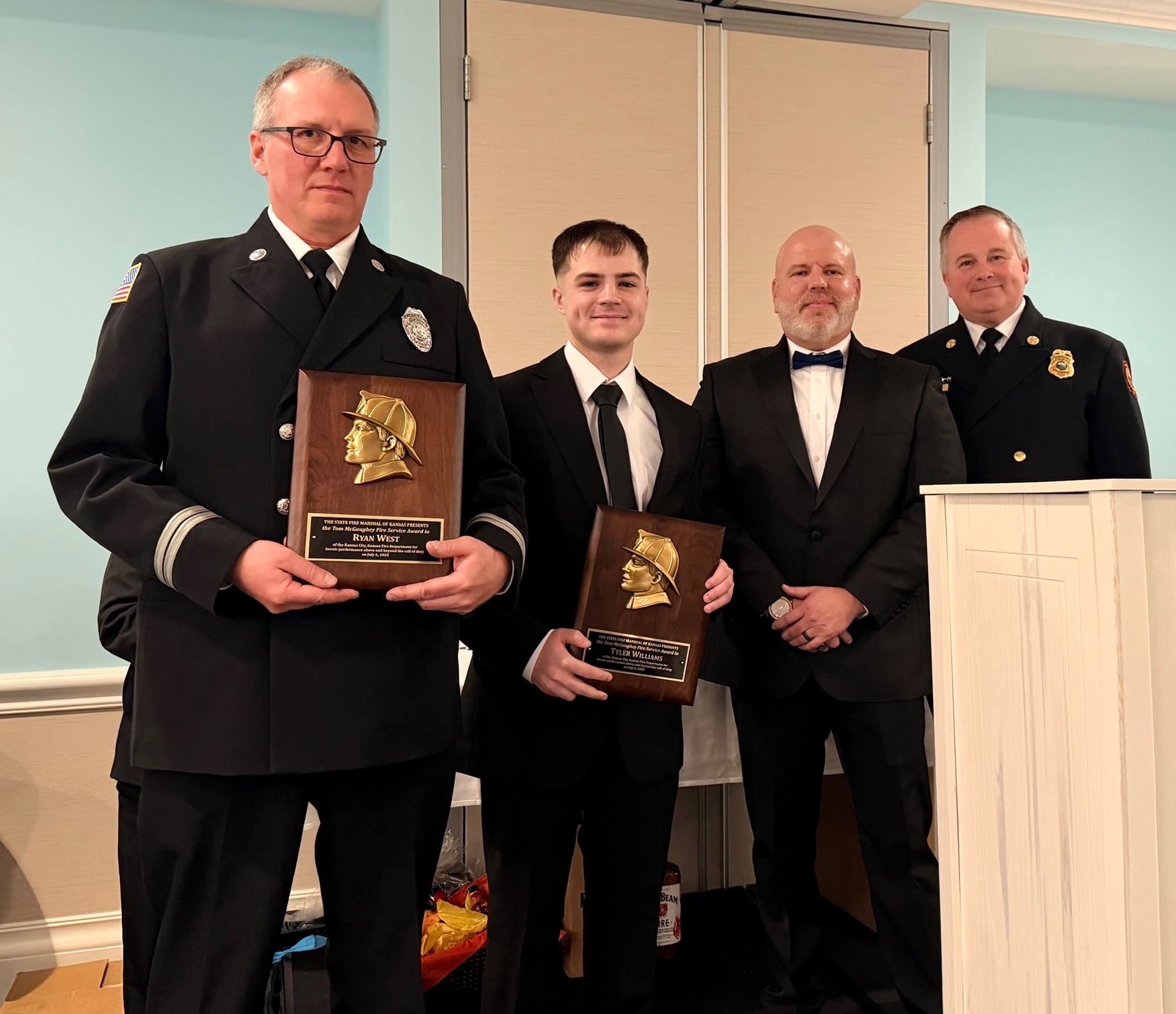 Tom McGaughey Award  Winner KCKFD Pic 2